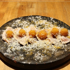 鶏むね肉のカルパッチョ