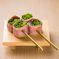 ねぎたん巻串