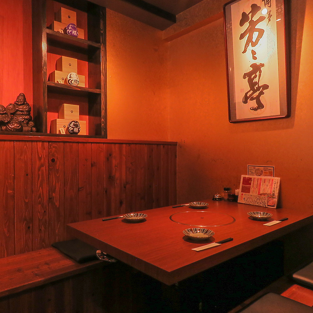 【店内】早い者勝ちの、個室