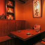 【店内】早い者勝ちの、個室