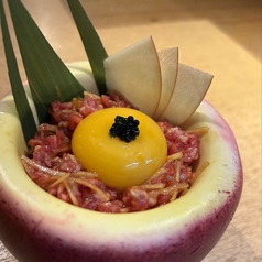 黒毛和牛の生ユッケ