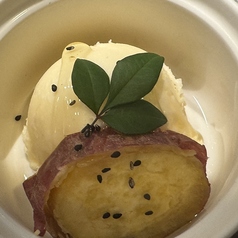 なると金時バニラアイス
