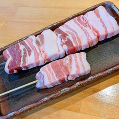さらに大きな!!ジャンボ糸島豚バラ串