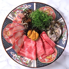 海鮮雲丹出汁　贅沢しゃぶしゃぶ