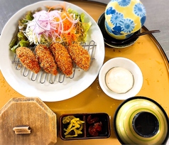カキフライ定食