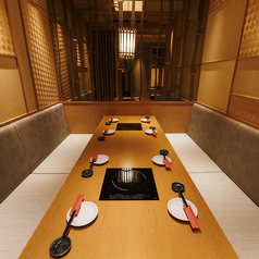 中人数様～団体様までのご利用にも最適な寛ぎ個室をご用意。当店自慢のお料理と共に、歓迎会・送別会に最適な飲み放題付プランも3000円からご用意しております◎ご人数さまなどもお気軽にご相談下さい