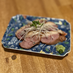 香ばし炙り合鴨わさび添え