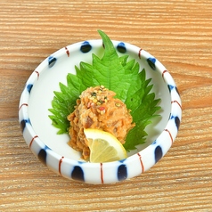 あん肝奈良漬け和え