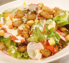 釜揚げしらすのシーザーサラダ