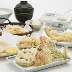 天ぷら新宿 つな八 なんば店のコース写真