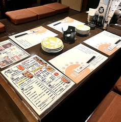 2～４名様でご利用いただける座敷もございます。ご友人やご家族でのお食事に是非ご利用ください♪