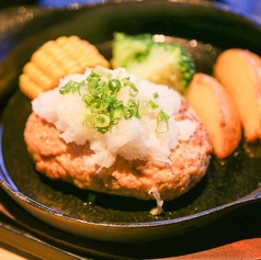 マテラ豚使用 鉄板ハンバーグ【和風おろし】