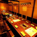 大人数の歓迎会・会社宴会など各種宴会にＯＫ！テーブル席は最大20名様まで