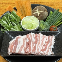 九重夢ポークのしゃぶしゃぶ