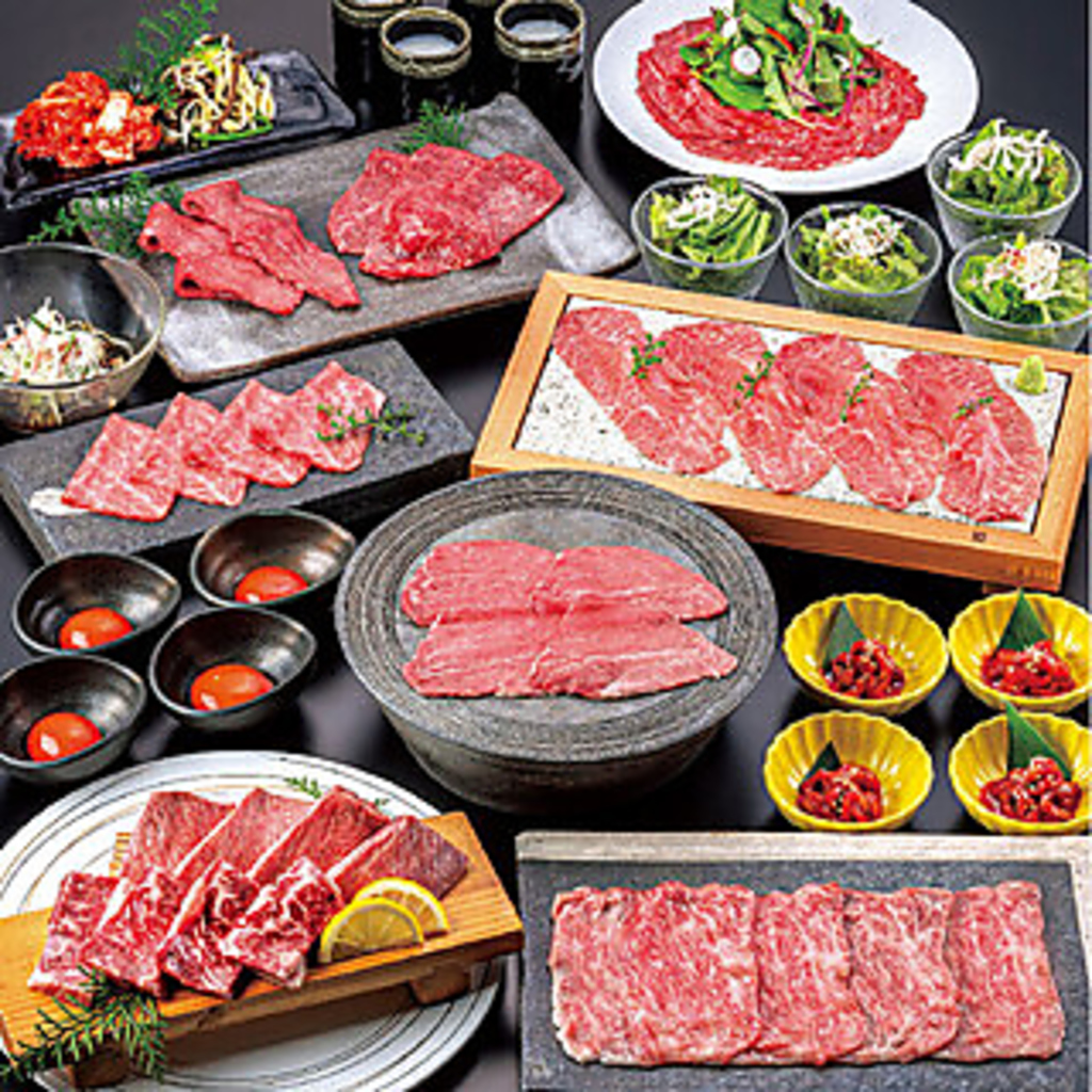 当店自慢の山形牛や韓国料理を存分にご堪能して頂ける飲み放題付宴会コースをご用意してます