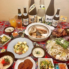 沖縄酒家　ぶっちゃ家　新発田のコース写真