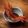 料理メニュー写真&nbsp;自家製漬け込み！酔っ払い海老(1尾)