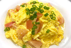 玉子とトマト炒め