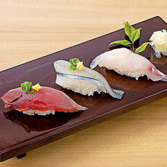 握り寿司 三種盛り