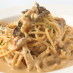 アドリア海風カニミソのクリームパスタ