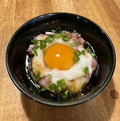 ねぎとろユッケ