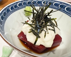 マグロの山かけ