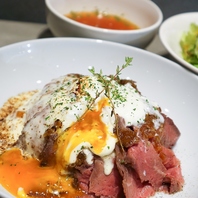 炙りチーズのローストビーフ