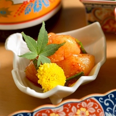 北海道産ホタテの自家製キムチ