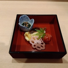 懐石料理の一部