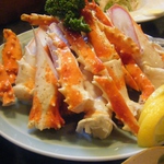 カニ付のコースもご用意しています