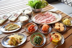 韓国カフェダイニング アンニョンテラス 河原町祇園店のコース写真