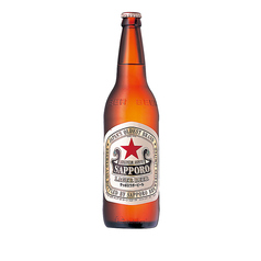 〈瓶ビール 中瓶〉赤星 サッポロラガービール