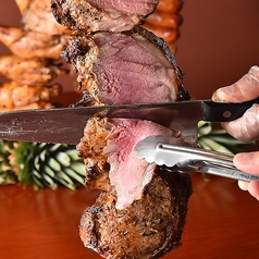 牛赤身肉のシュラスコ キッチンカット