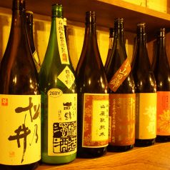 【豊富な日本酒・焼酎】