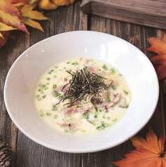 あさりのクリームスープパスタ