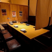 2名～80名まで、全てソファーの完全個室