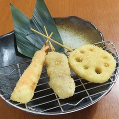定番串カツ3種盛り