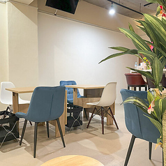 お洒落な街になじむハワイアンなお店。貸切も承っております！南国ビーチリゾートをテーマにした、犬・猫・フクロウなどペットと一緒に楽しめるカフェです♪