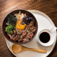 お肉屋さんの卵かけご飯