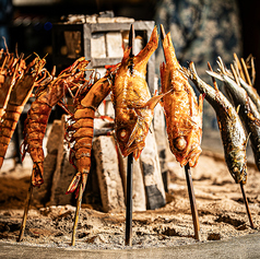 囲炉裏のおっきゃがり 活魚煙舎 かつぎょえんやの写真