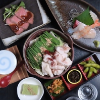 各種飲み放題付きコースは5500円（税込）～ご用意。