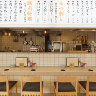 職人技を目の前で★ライブ感たっぷりの特等席カウンター