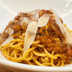 牡蠣ミートの完熟トマトパスタ