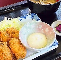 かきフライ定食