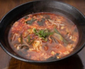 料理メニュー写真 ユッケジャンスープ