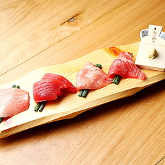 まぐろの旨味 食べ比べ三昧