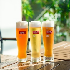 オリジナルクラフトビールは全8種類