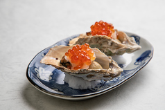 焼き牡蠣　いくらおろし　2P