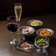 ≪音楽と美酒のお供に≫こだわりのおつまみをご用意！