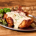 料理メニュー写真&nbsp;秘伝の出汁唐揚げ 謹製タルタル　3ヶ